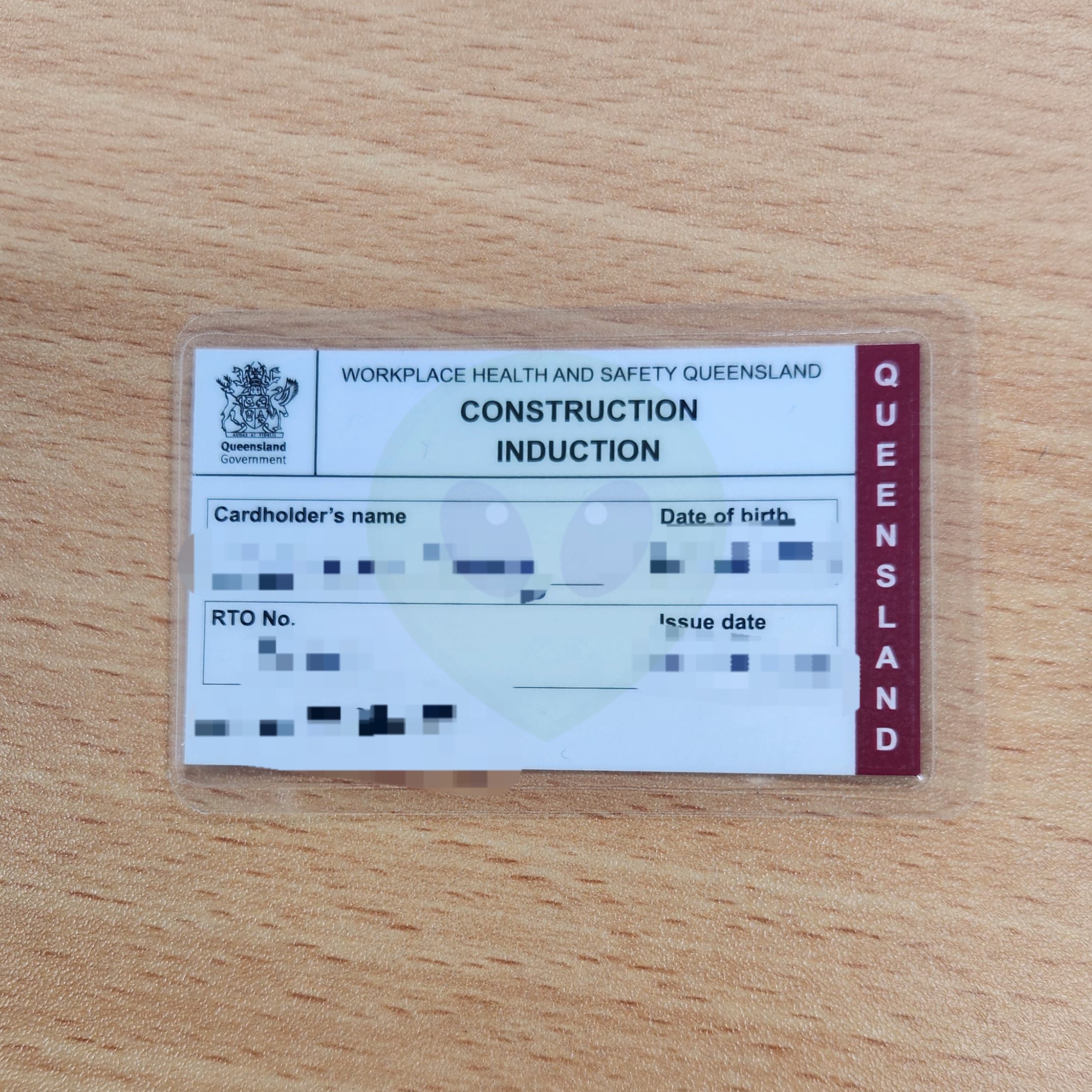 white card